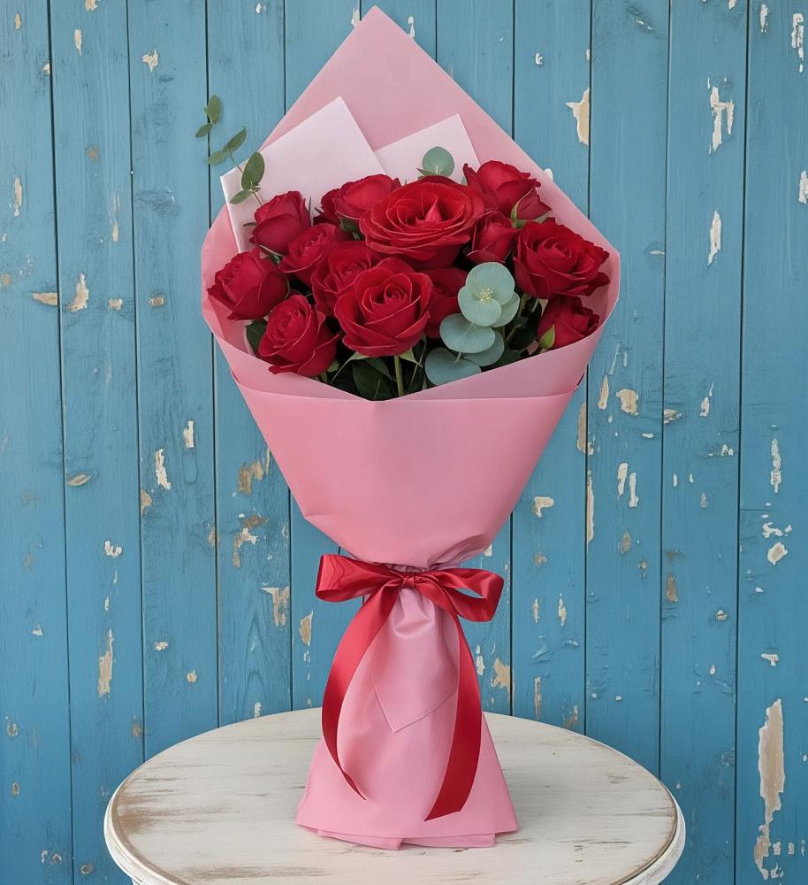 Букет цветов из: Розы в Жирекене