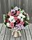 Букет цветов из: Альстромерии, Гвоздики, Розы и Хризантемы в Жирекене