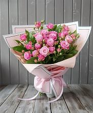 Букет Розовый кустик #REPLACE_PRED# Жирекене