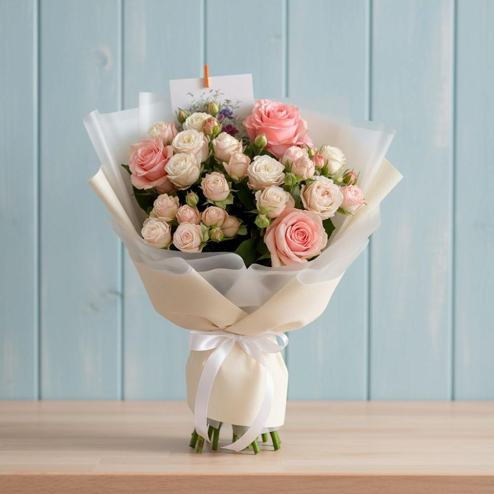 Букет цветов из: Розы в Жирекене