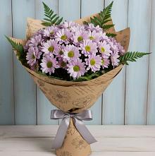 Букет цветов из:  Хризантемы в Жирекене