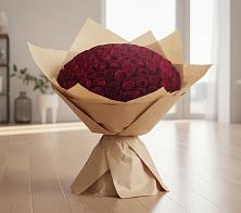 Букет 101 Красная роза в Жирекене