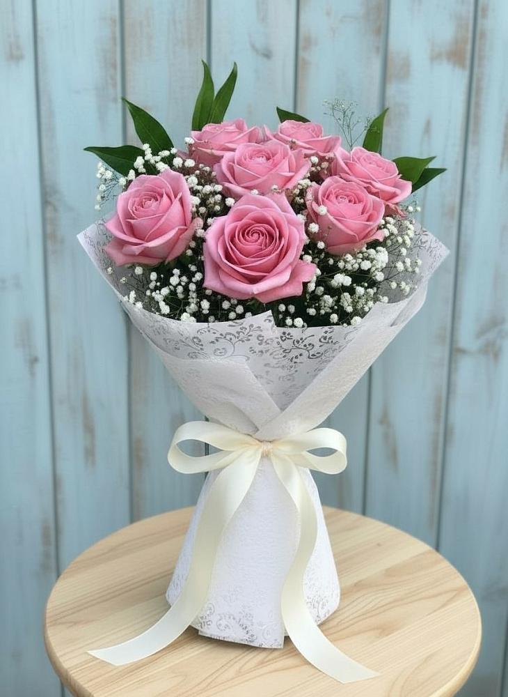 Букет цветов из: Розы в Жирекене