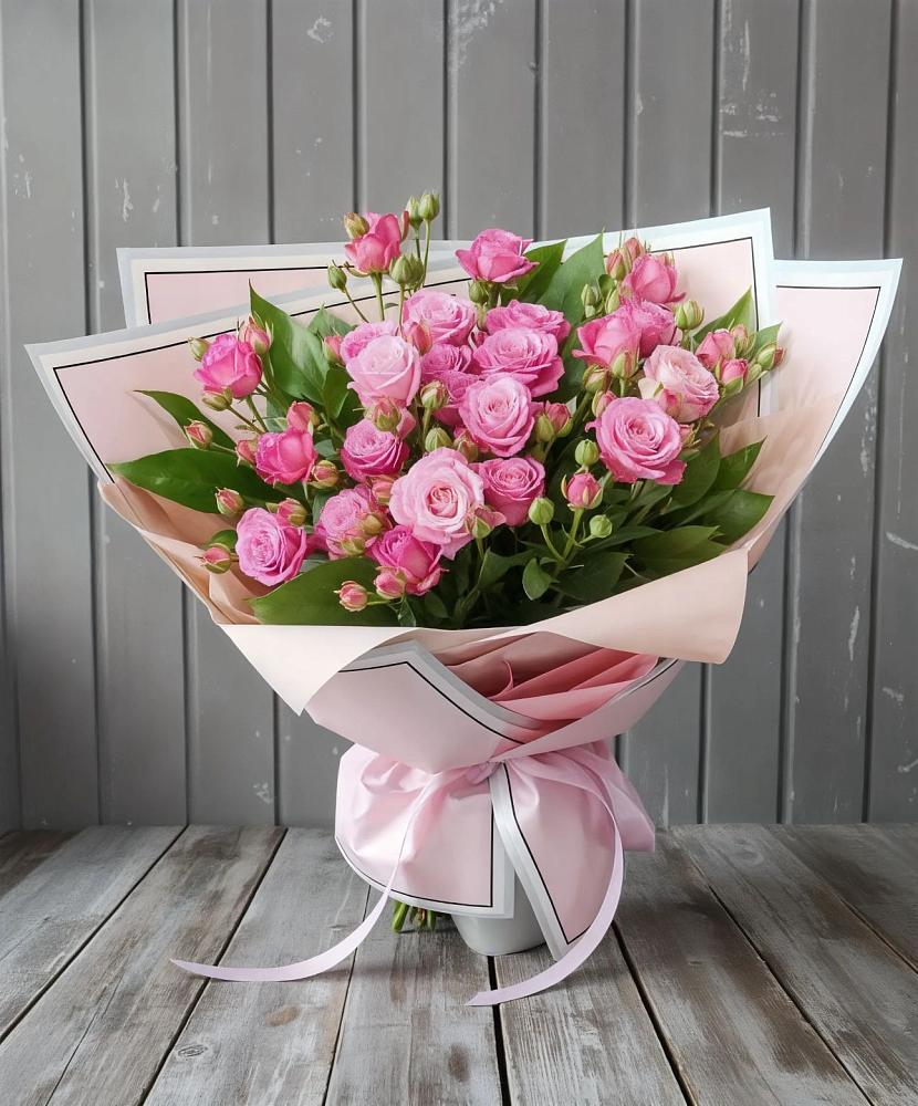 Букет Розовый кустик в Жирекене