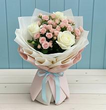 Букет цветов из:  Розы #REPLACE_PRED# Жирекене