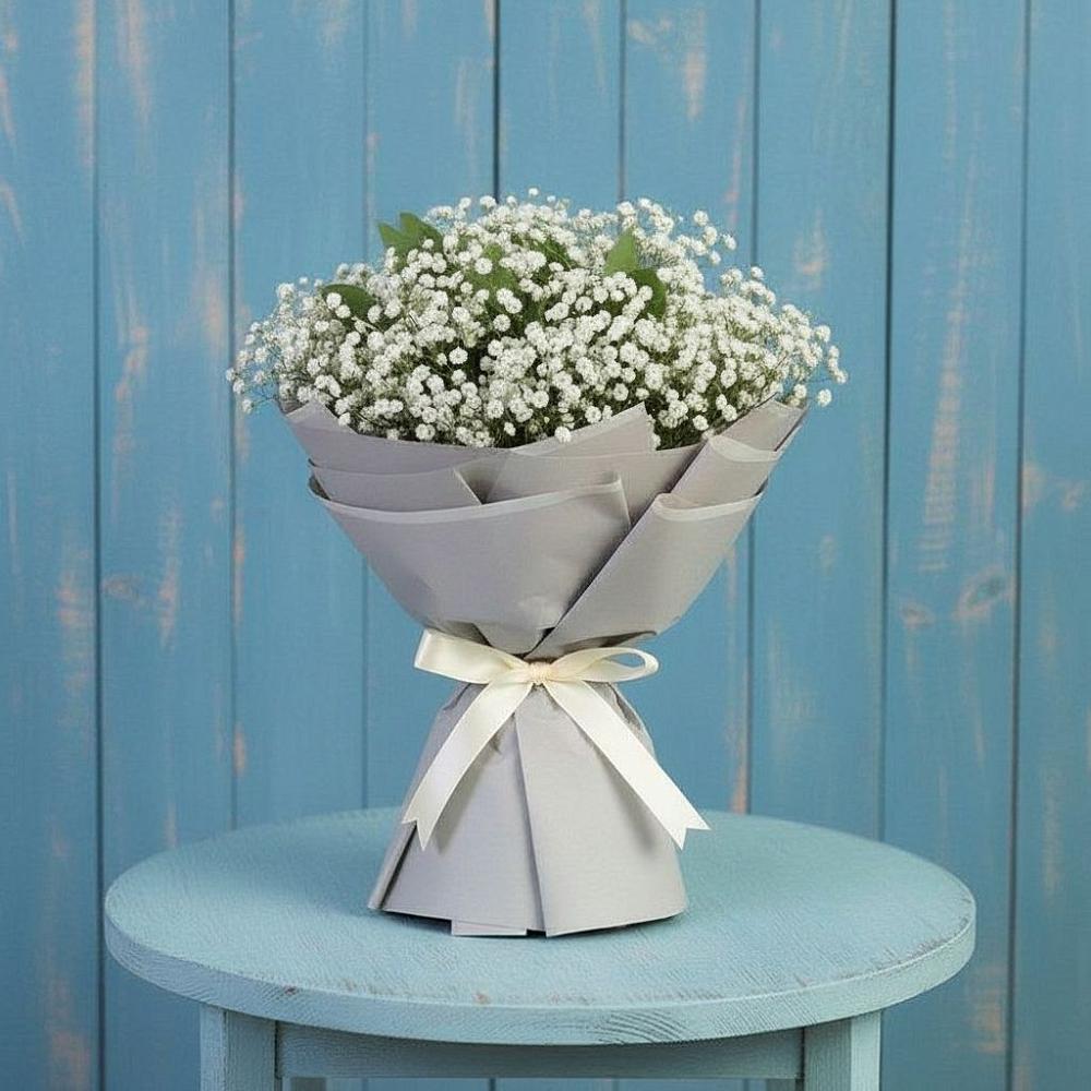 Букет цветов из: Гипсофила в Жирекене