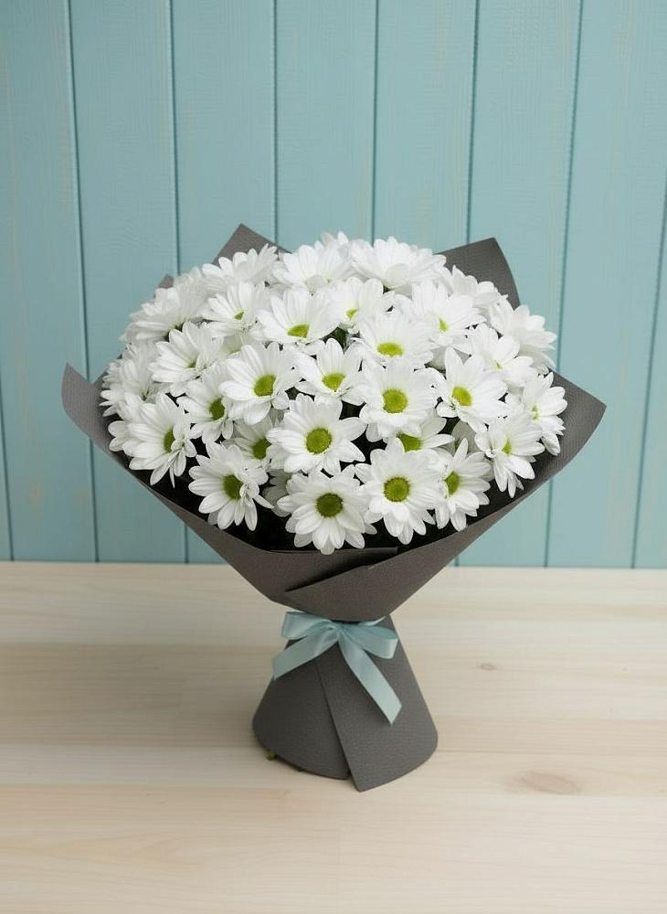 Букет цветов из: Хризантемы в Жирекене
