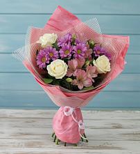 Букет цветов из:  Герберы в Жирекене