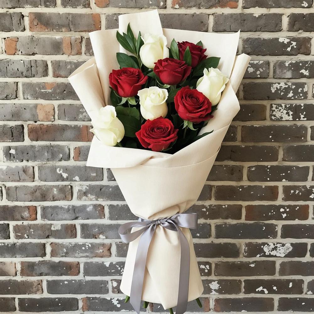 Букет цветов из: Розы в Жирекене