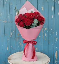 Букет цветов из:  Розы в Жирекене