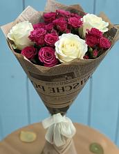 Букет цветов из:  Розы #REPLACE_PRED# Жирекене