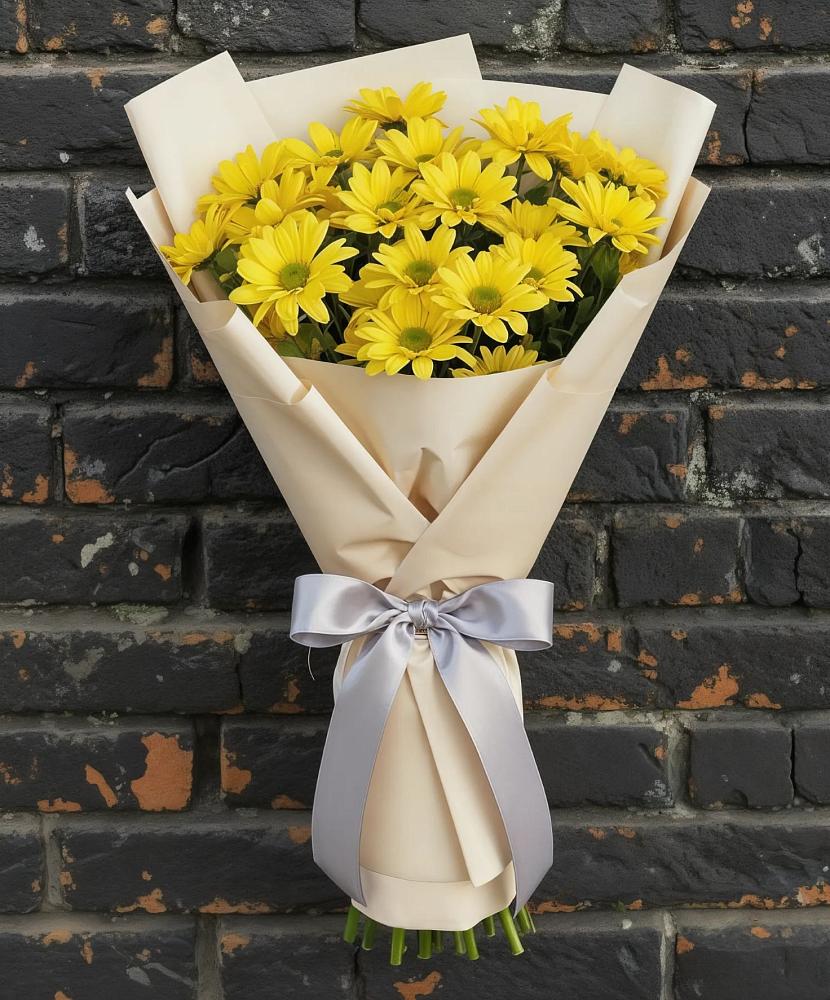 Букет цветов из: Хризантемы в Жирекене