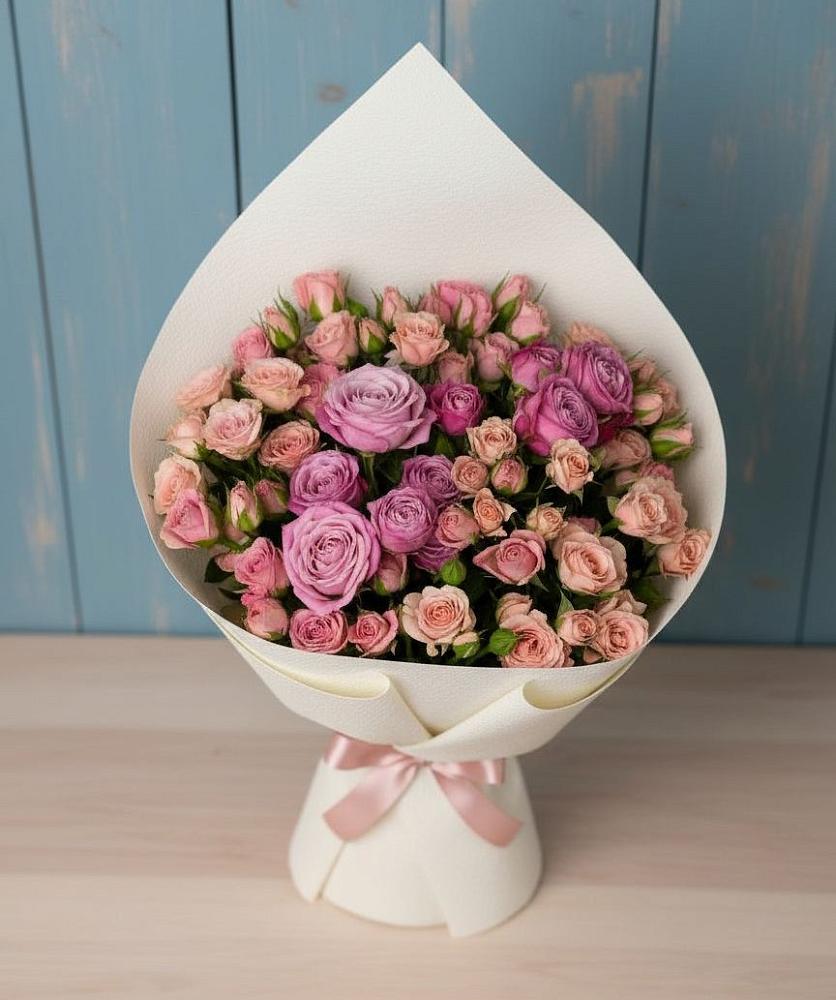 Букет цветов из: Розы в Жирекене