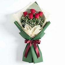 Букет цветов из:  Розы в Жирекене