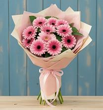 Букет цветов из:  Герберы в Жирекене